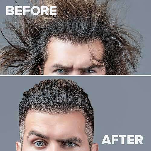KALIVE Men's Hair Styling Gel 16 oz, Strong-Hold and Light Shine all day, Mens Hair Product fresh scent No Flaking or Alcohol. - Image 6