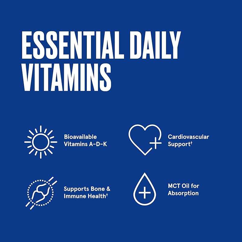 Bulletproof Vitamins A-D-K Softgels, 30 Count, Supplement for Heart, Bone Health and Immune Support - Image 4