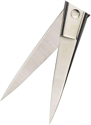 Motanar Professional Grooming Scissors for Personal Care Facial Hair Removal and Ear Nose Eyebrow Trimming Stainless Steel Fine Straight Tip Scissors Men - Image 4
