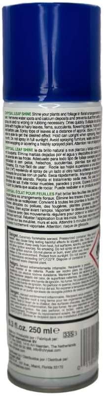 Chrysal LeafShine Spray for Indoor Plants - 5.6 oz (250 ml) - Image 2
