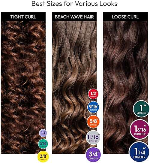 Red by Kiss Flexi Rods - Heatless Hair Curler for 90S Glamorous Bouncy Curls Beach Waves, No Slips, Sleep Styler 10" Length (3/4" Diameter) - Image 6