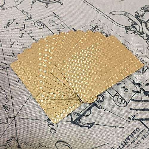 EAY Gold Waterproof Playing Cards - Poker Deck for Parties and Games - Image 4