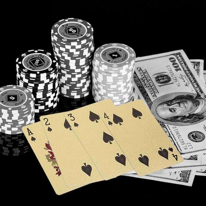 EAY Gold Waterproof Playing Cards - Poker Deck for Parties and Games - Image 6