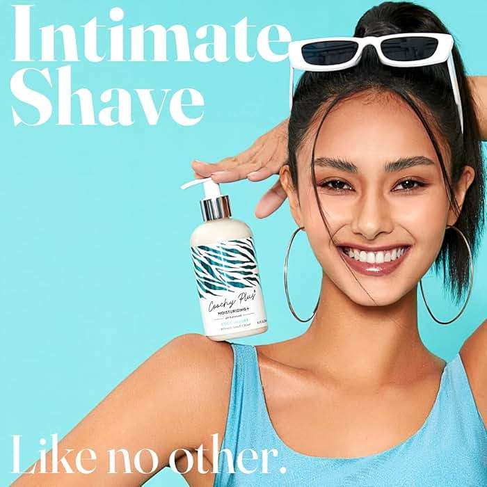 Coochy Plus Intimate Shaving Cream COCO ALLURE For Pubic, Bikini Line, Armpit and more - Rash-Free With Patent-Pending MOISTURIZING+ Formula – Prevents Razor Burns & Bumps, In-Grown Hairs, Itchiness - Image 2
