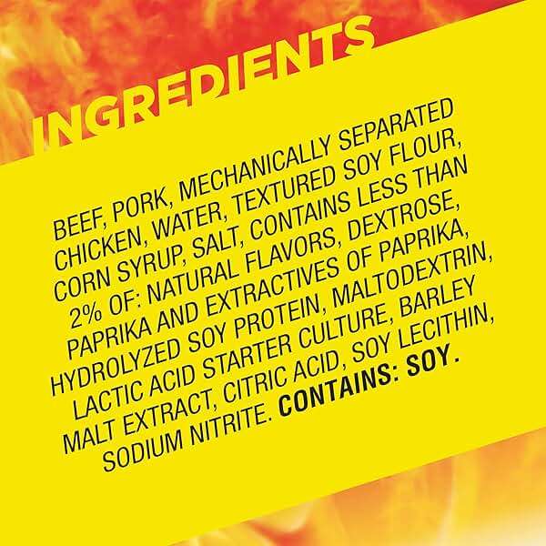 Slim Jim Smoked Meat Sticks, Original Flavor, 6g Protein Per Serving, Snack Size, Father's Day Snack Gift for Dad, 0.28 oz. (26 Count) - Image 2
