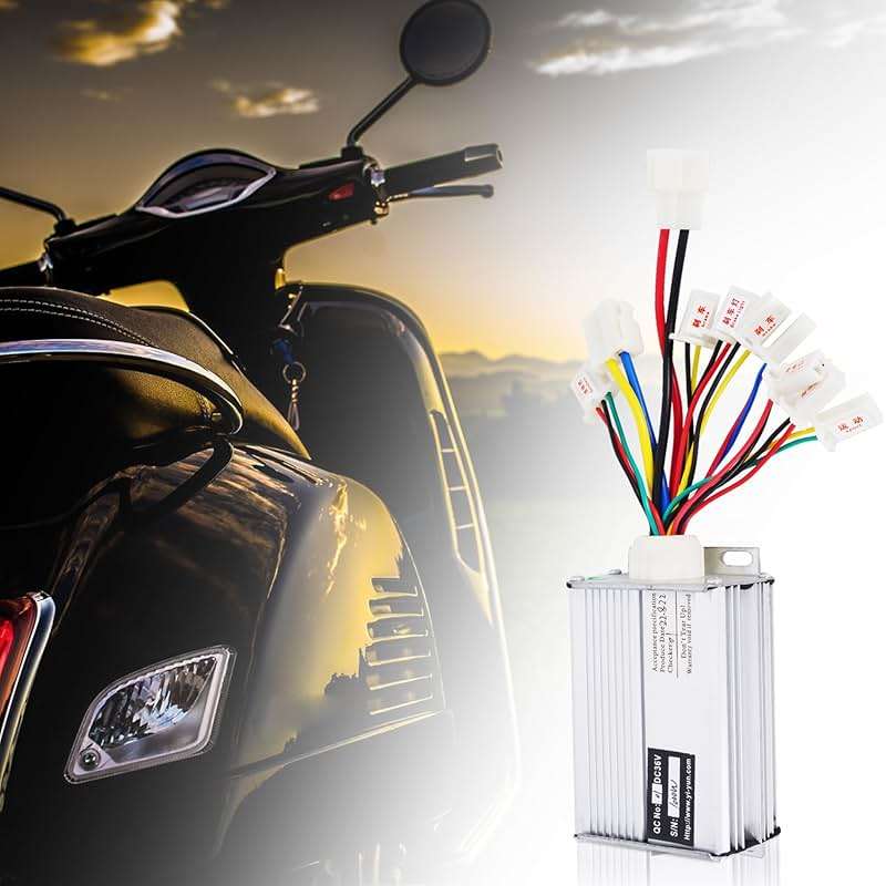 Controller 36v 1000w for Brushed Electric Motor Engine Scooter with White Battery Connector Terminal - Image 1