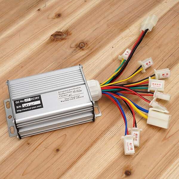 Controller 36v 1000w for Brushed Electric Motor Engine Scooter with White Battery Connector Terminal - Image 4