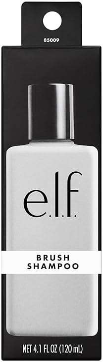 e.l.f. Makeup Brush Shampoo, Gentle Bristles Conditioner To Easily Remove Oils & Dirt From Makeup Brushes, 4.1 Fl Oz, Vegan & Cruelty-Free - Image 2