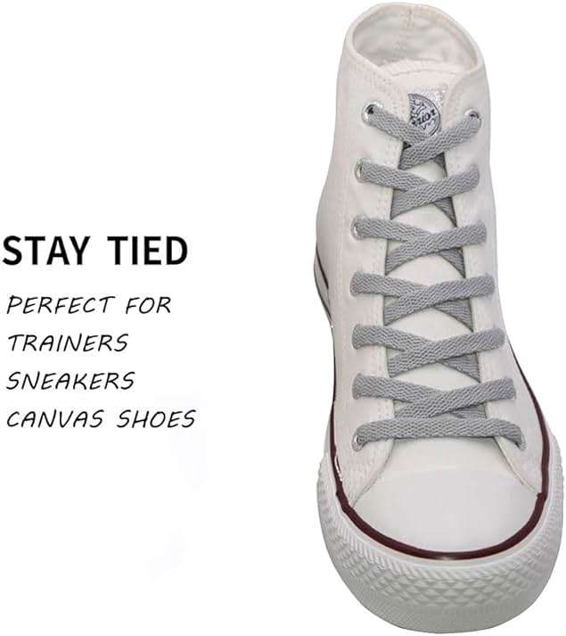 VSUDO Flat Shoe Laces for Sneakers, Shoelaces for Sneakers, Athletic Shoelaces - Image 3