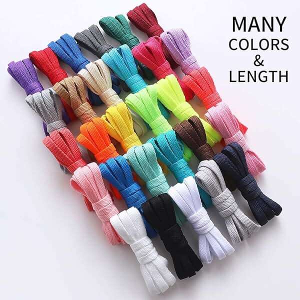 VSUDO Flat Shoe Laces for Sneakers, Shoelaces for Sneakers, Athletic Shoelaces - Image 7