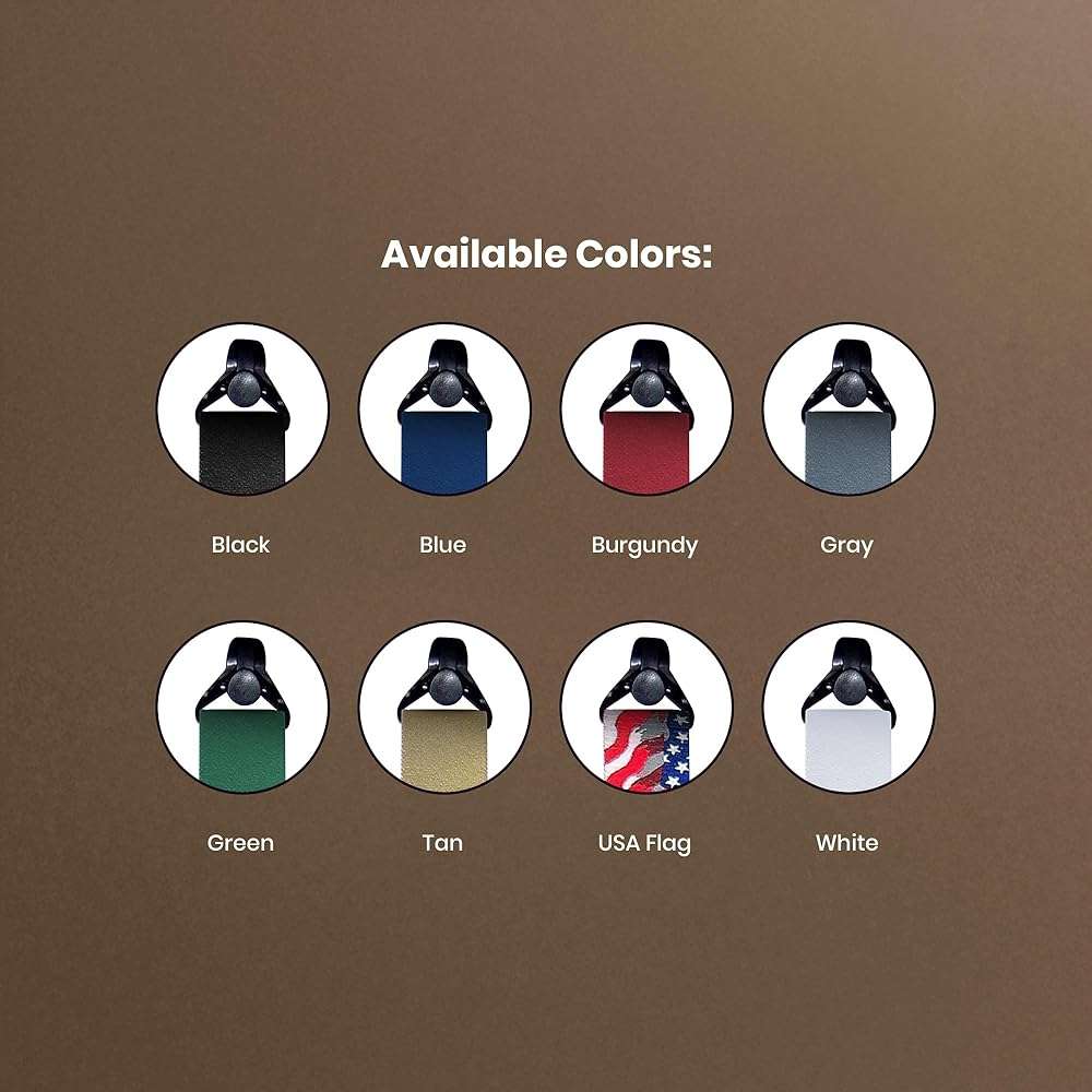 Holdup 1 1/2" wide Classic Series Suspenders for Men with Patented Gripper Clasp - Image 3