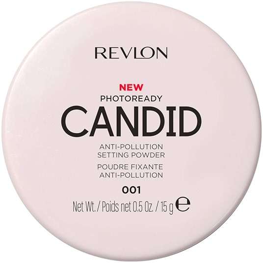 Revlon Setting Powder, PhotoReady Candid Blurring Face Makeup, Anti-Pollution, Lightweight & Breathable High Pigment, Natural Finish, 001 Universal Translucent, 0.5 Oz - Image 2
