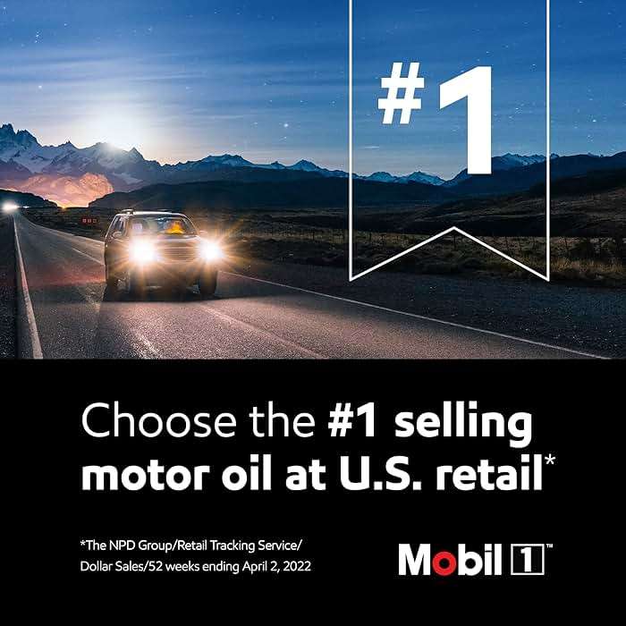 Mobil 1 Advanced Fuel Economy Full Synthetic Motor Oil 0W-30, 5 Quart - Image 4