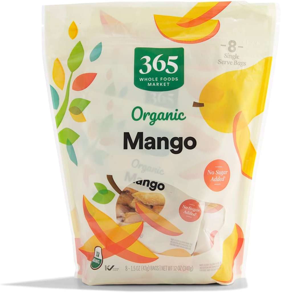 365 by Whole Foods Market, Organic Mango 8 Pack, 12 Ounce - Image 1