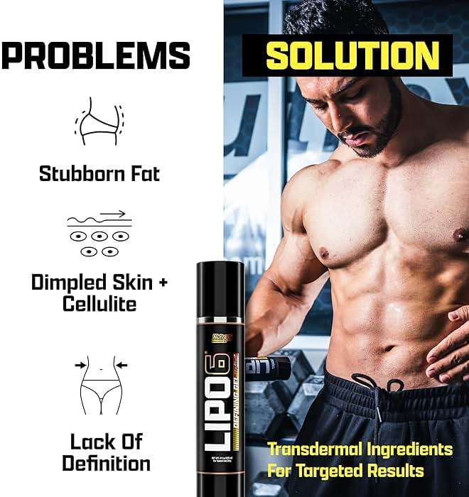 Lipo-6 Defining Gel | Sweat Enhancer Hot Cream for Skin Toning, Tightening & Firming | Boosts Circulation & Sweat - Image 2