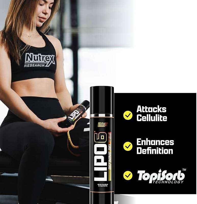 Lipo-6 Defining Gel | Sweat Enhancer Hot Cream for Skin Toning, Tightening & Firming | Boosts Circulation & Sweat - Image 3