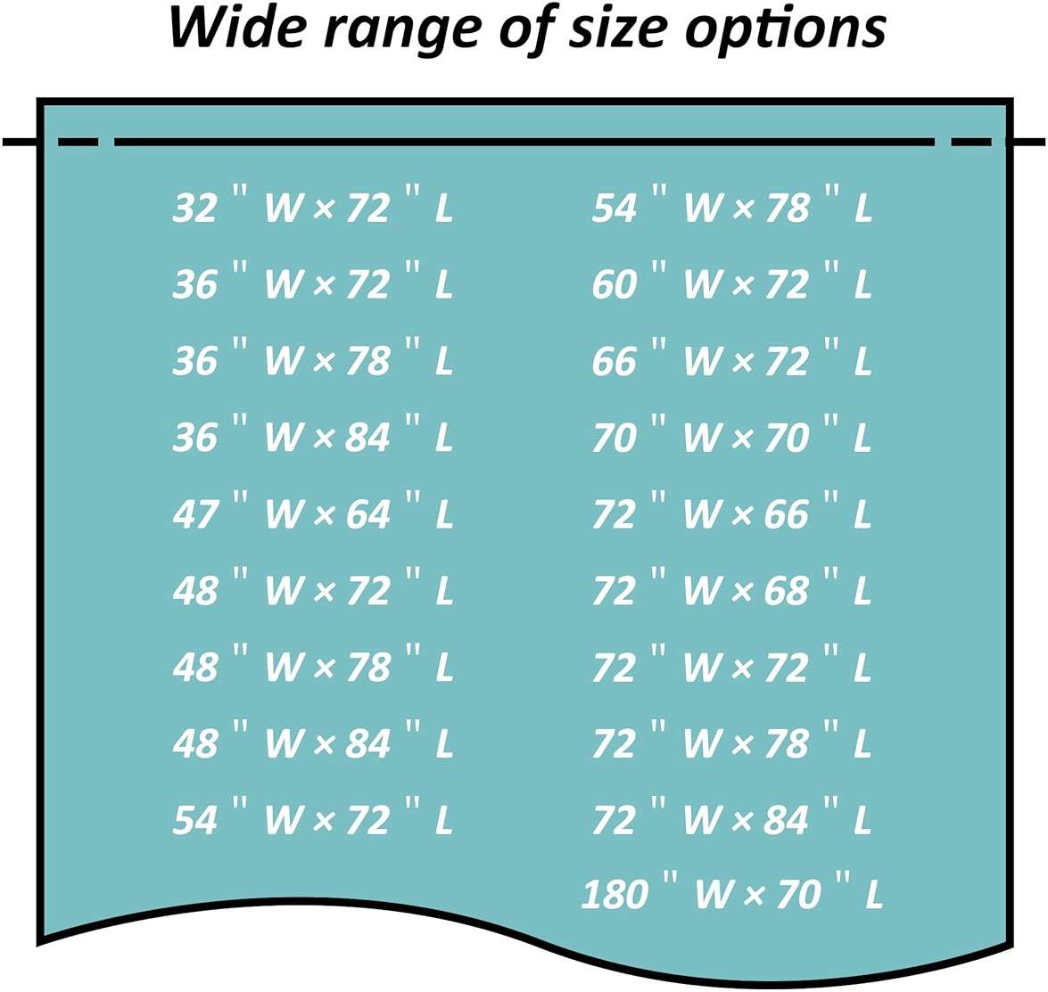 Mrs Awesome Stall Shower Curtain Liner with 3 Magnets 48 x 72 inch, PEVA 8G Thick & Heavy Duty Plastic Shower Curtain for Bathroom, Waterproof, 48x72, Clear - Image 5
