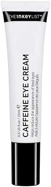 The INKEY List Caffeine Eye Cream, Reduce Eye Puffiness and Dark Circle, Blur Fine Lines, 0.5 fl oz - Image 1