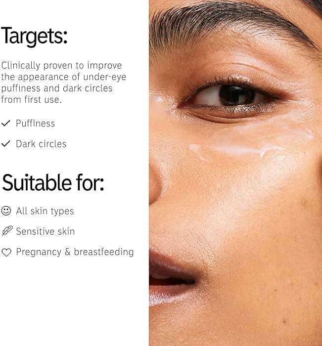 The INKEY List Caffeine Eye Cream, Reduce Eye Puffiness and Dark Circle, Blur Fine Lines, 0.5 fl oz - Image 4
