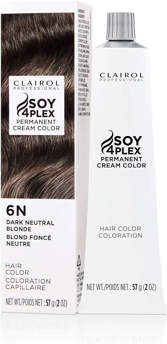 Clairol Professional Permanent Cream Hair Color | Blonde, Brown, Black, & Red-Violet Shades for 100% Gray Coverage | Deep Conditioning & Fade Resistant Results - Image 1