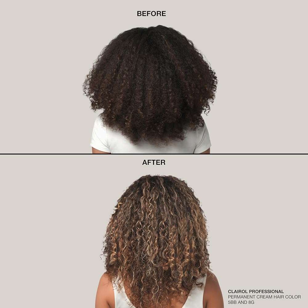 Clairol Professional Permanent Cream Hair Color | Blonde, Brown, Black, & Red-Violet Shades for 100% Gray Coverage | Deep Conditioning & Fade Resistant Results - Image 5