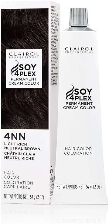 Clairol Professional Permanent Cream Hair Color | Blonde, Brown, Black, & Red-Violet Shades for 100% Gray Coverage | Deep Conditioning & Fade Resistant Results - Image 1