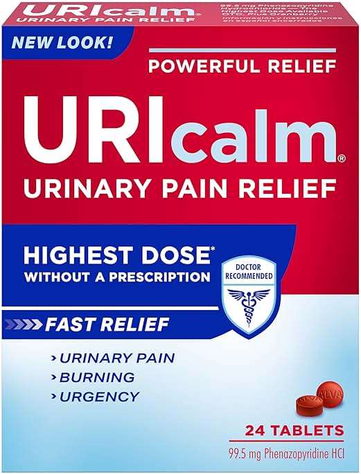 Uricalm Max - Maximum Strength - Prompt Relief of UTI Pain, Burning, Urgency & Increased Frequency - 24 Count - Image 1