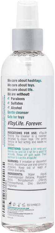 #ToyLife LUBELIFE All-Purpose Misting Toy Cleaner, All-Purpose Cleaning Solution, Sprays Perfect Amount, 8 Fl Oz - Image 2