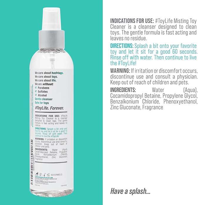 #ToyLife LUBELIFE All-Purpose Misting Toy Cleaner, All-Purpose Cleaning Solution, Sprays Perfect Amount, 8 Fl Oz - Image 3