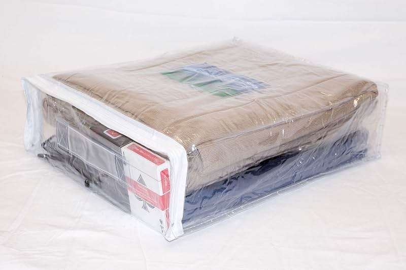 10-Pack Clear Vinyl Zippered Storage Bags 12 x 15 x 4 Inch - Image 6