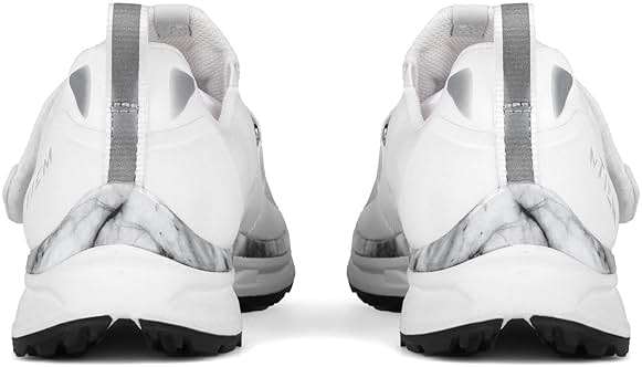 TIEM Slipstream - White Marble - Indoor Cycling Shoe, SPD Compatible (Women's Size 7) - Image 4