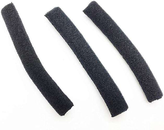 Reki CS540 Foam Tube | Premium Soft Replacement Foam Compatible with Plantronics WH500, CS540, W440 and Savi W740 Earloop Ear Hook Wireless Headset (3pcs) - Image 1