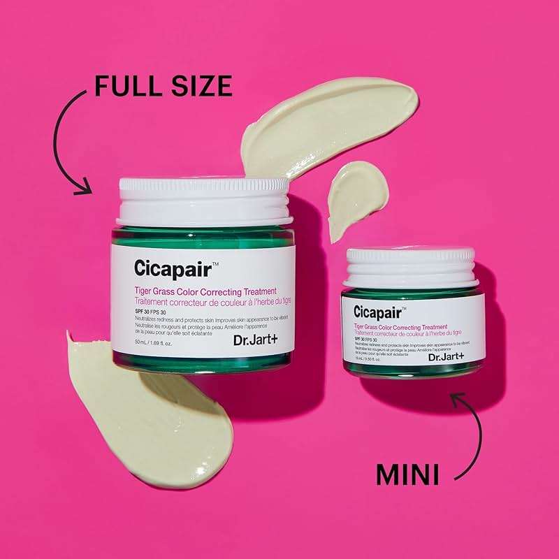 Dr. Jart+ Cicapair Soothing Color Correcting Treatment SPF 30 with Centella Asiatica Extracts | cc cream | Korean Skin Care - Image 6