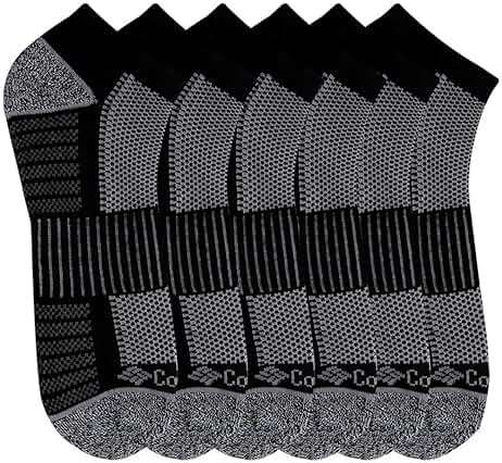 Columbia Men's Athletic Cushioned Arch Support No Show Socks Multipack - Image 1