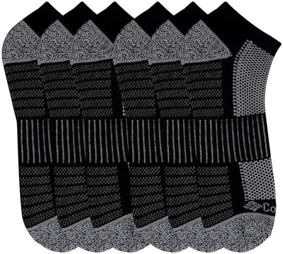 Columbia Men's Athletic Cushioned Arch Support No Show Socks Multipack - Image 2