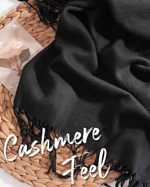 FURTALK Pashmina Shawls and Wraps for Evening Dress Women's Scarf Wedding Bride Bridesmaid Gifts Winter Scarves - Image 7
