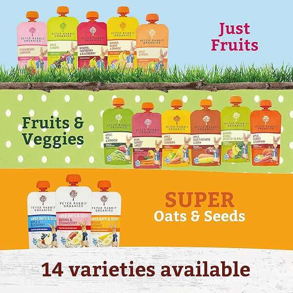 Pumpkin Tree Organics Super Oats & Seeds, Banana & Strawberry, 4 Ounce (Pack of 10) - Image 7