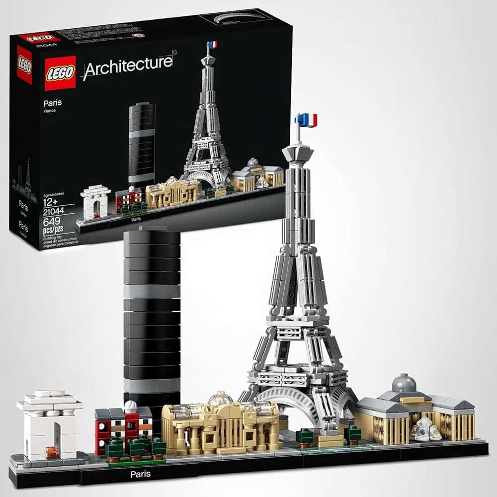 LEGO Architecture Paris Model Building Set - Detailed Display Building Block Set for Kids, Boys and Girls, Ages 12+ - Unique Gift for Travel & Architecture Enthusiasts - 21044 - Image 7