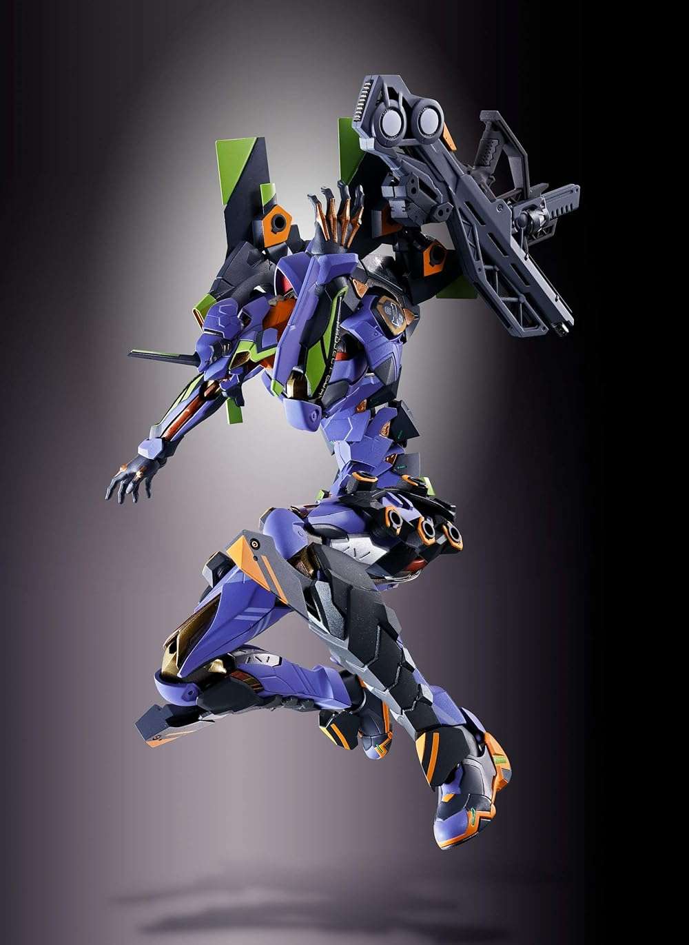 TAMASHII NATIONS Bandai Metal Build Eva-01 Test Type Neon Genesis Evangelion Action Figure - Image 11