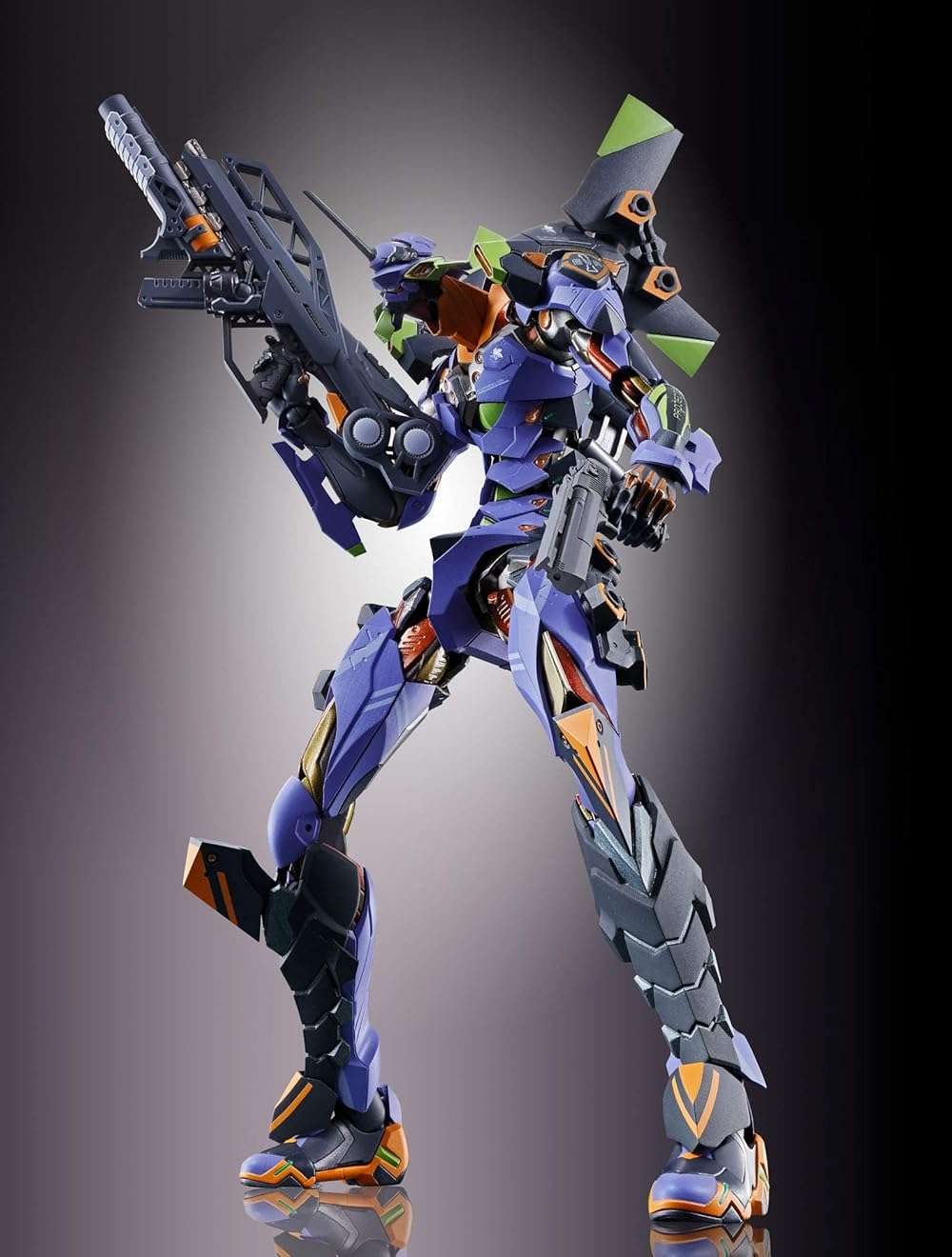 TAMASHII NATIONS Bandai Metal Build Eva-01 Test Type Neon Genesis Evangelion Action Figure - Image 12