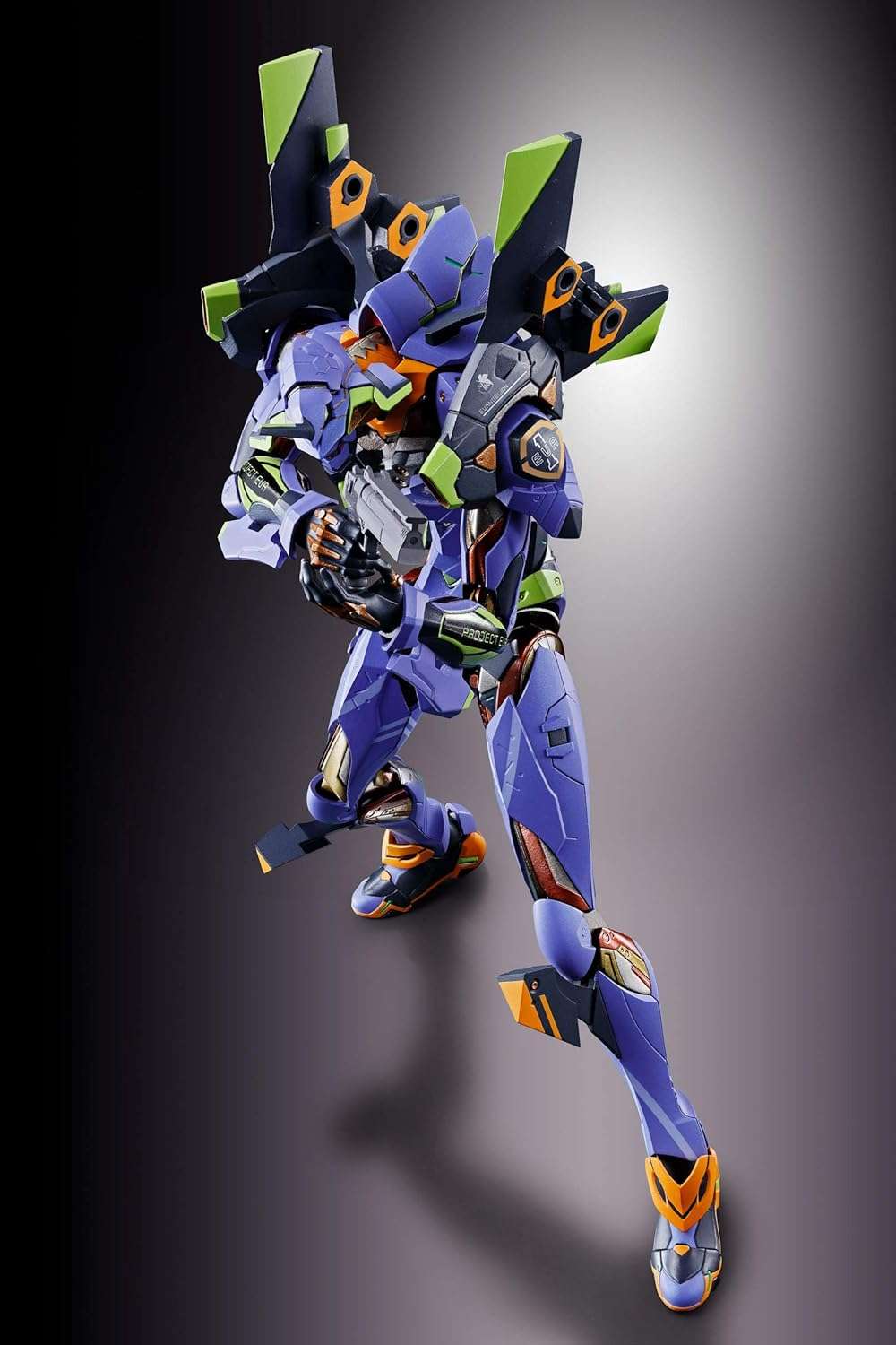 TAMASHII NATIONS Bandai Metal Build Eva-01 Test Type Neon Genesis Evangelion Action Figure - Image 14