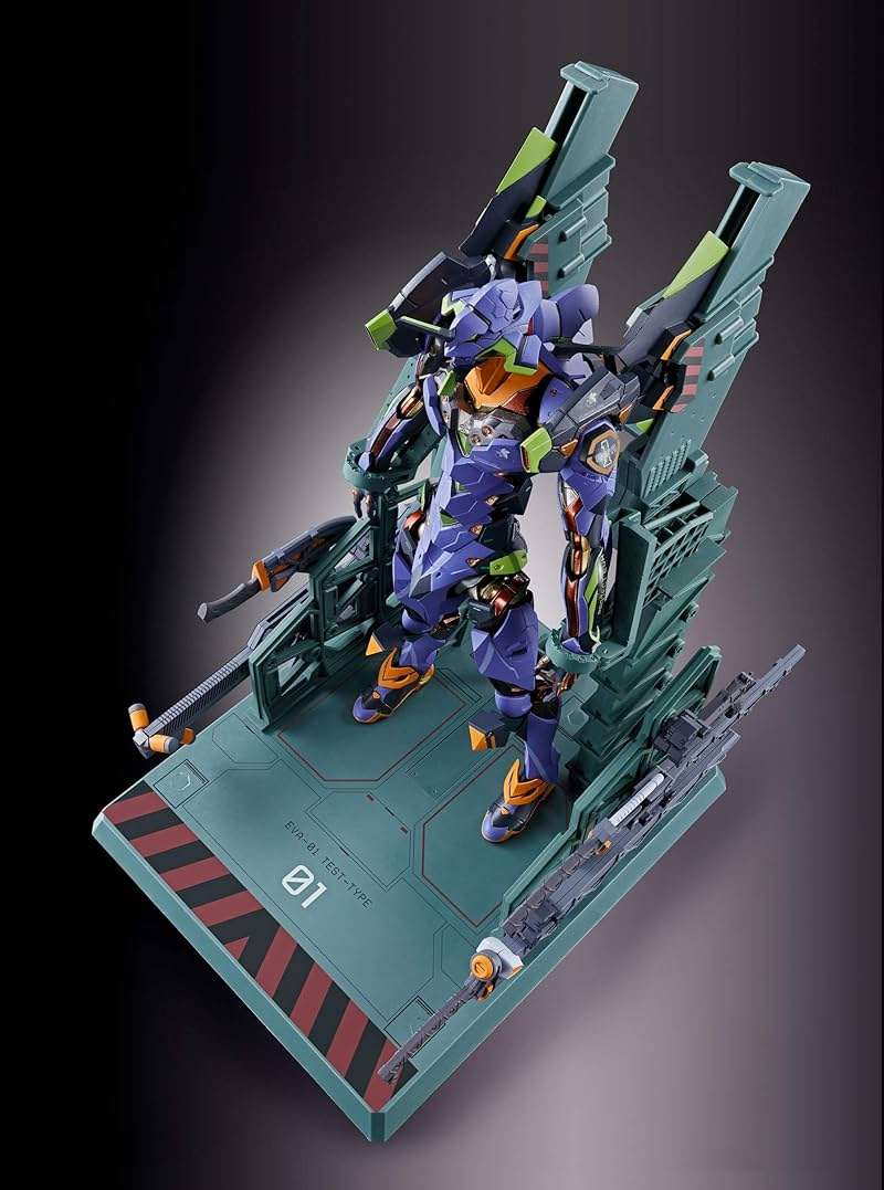 TAMASHII NATIONS Bandai Metal Build Eva-01 Test Type Neon Genesis Evangelion Action Figure - Image 24