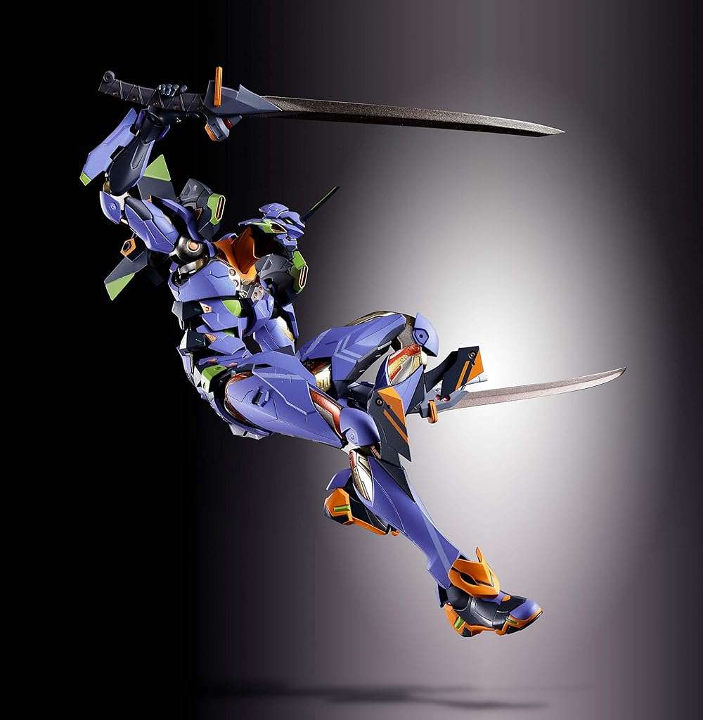 TAMASHII NATIONS Bandai Metal Build Eva-01 Test Type Neon Genesis Evangelion Action Figure - Image 31