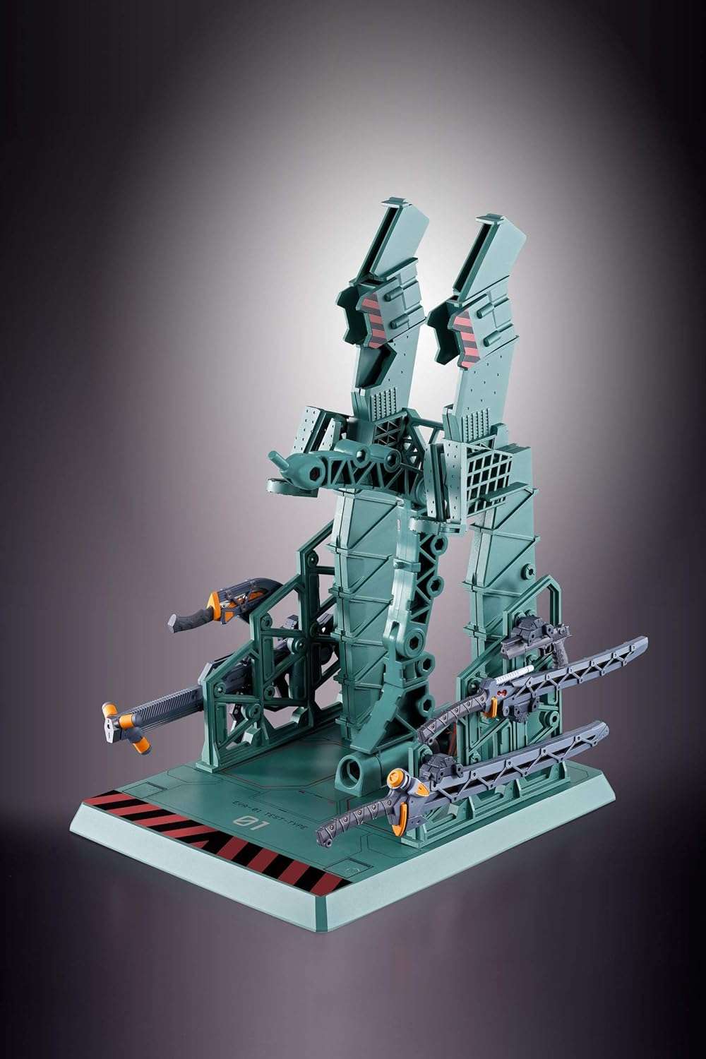 TAMASHII NATIONS Bandai Metal Build Eva-01 Test Type Neon Genesis Evangelion Action Figure - Image 5