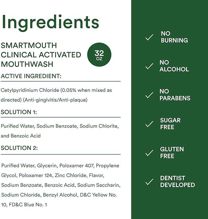 SmartMouth Clinical 2-Bottle Activated Mouthwash System - Anti-Plaque & Anti-Gingivitis for Healthy Gum Support - Clinical-Strength Mouthwash for All-Day Fresh Breath - Alcohol-Free - 16 fl oz Each - Image 11