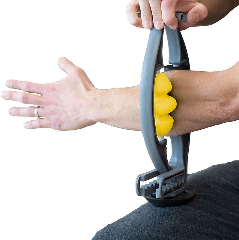 Rolflex Arm & Leg Massager Roller – Muscle Roller to Address Golfer’s Elbow, Tennis Elbow, Carpal Tunnel & More – Arm & Leg Massage Roller for Muscle Tightness & Faster Recovery - Image 1