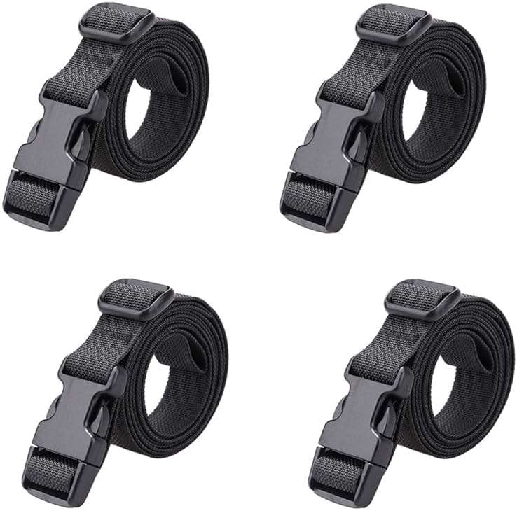 MAGARROW 78" x 1" Strap Buckle Packing Straps Adjustable 1-Inch Belt - Image 1