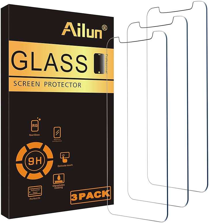 Ailun Screen Protector Compatible for iPhone 11 / iPhone XR [6.1 Inch], 3 Pack Case Friendly Tempered Glass - Image 1