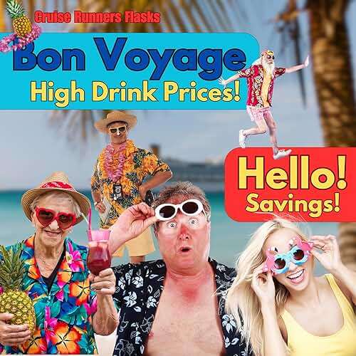 Fake Shampoo & Conditioner By CRUISE RUNNERS Hidden Liquor Alcohol Flasks For Booze Cruise Enjoy Rum Runners 4 Bottles - Image 9