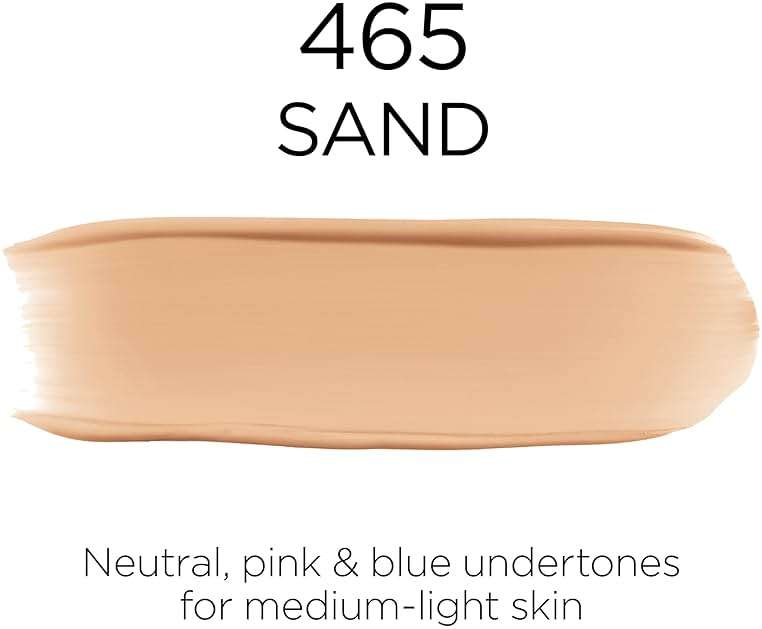 L'Oreal Paris Makeup Infallible Up to 32 Hour Fresh Wear Lightweight Foundation, 465 Sand, 1 Fl Oz, Packaging May Vary - Image 7